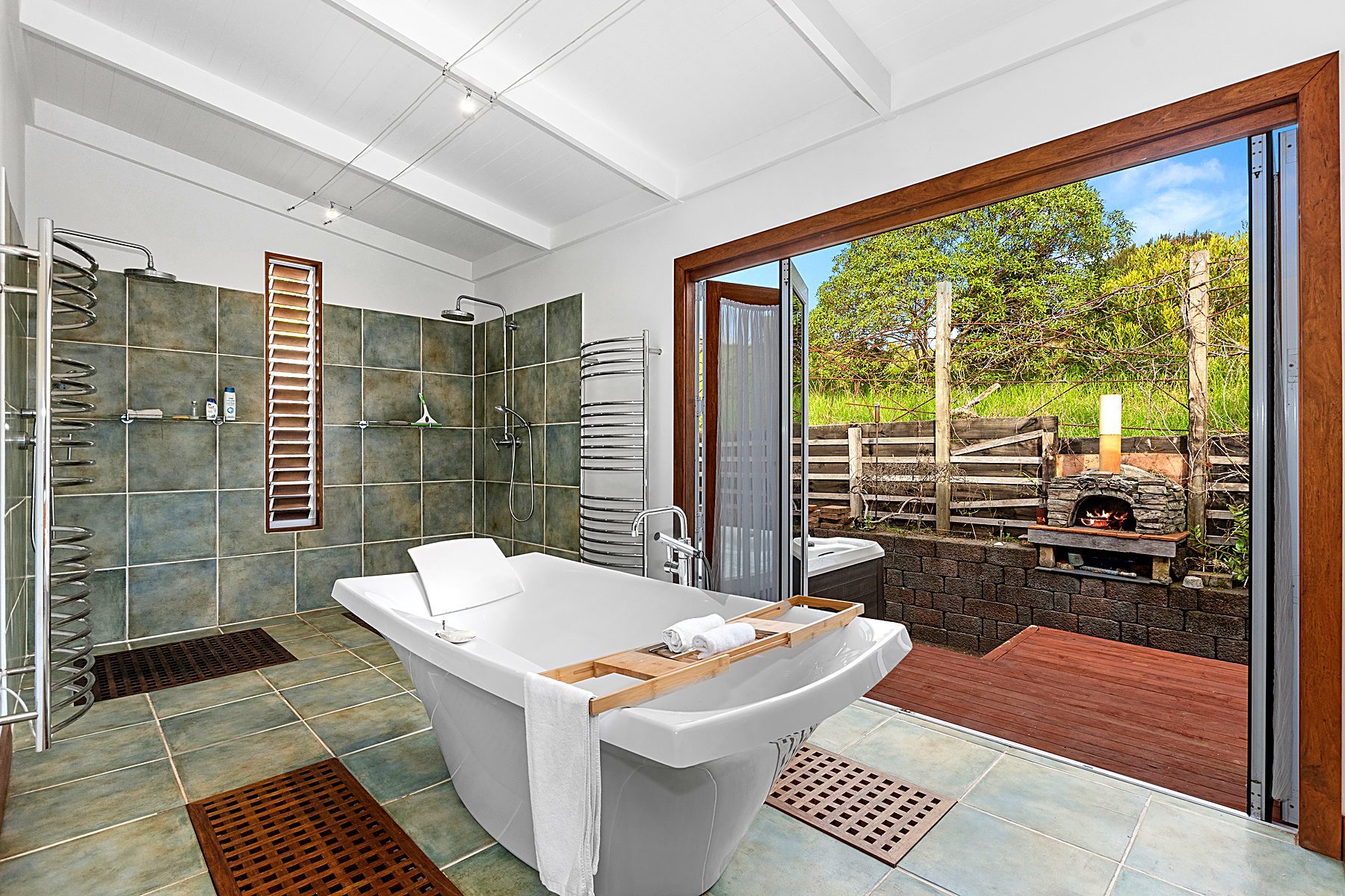 The bath